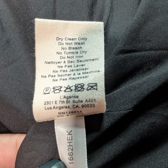 L'AGENCE | Scarlet Crop Blazer In Black Sequins - Picture 11 of 15